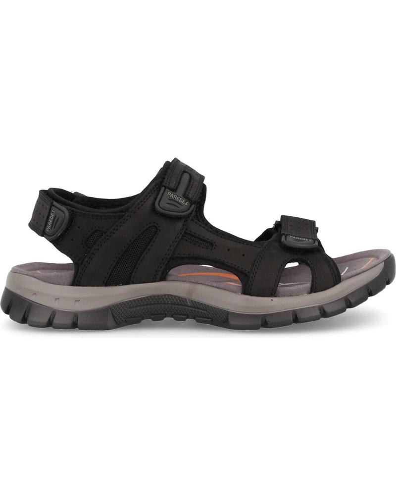 Sandalias de Hombre PAREDES SANDALIAS HOMBRE DURABILIDAD YEBES  NEGRO NEGRO NEGRO