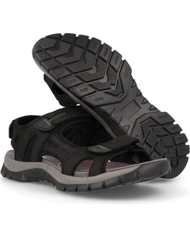 Sandalias de Hombre PAREDES SANDALIAS HOMBRE DURABILIDAD YEBES  NEGRO NEGRO NEGRO