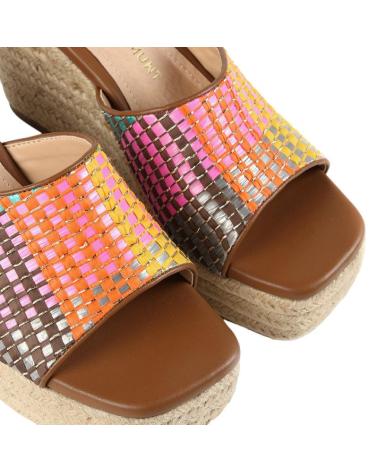 Sandalias de Mujer LOLA CASADEMUNT ZUECO PLATAFORMA LS2405006 MULTICOLOR VARIOS COLORES