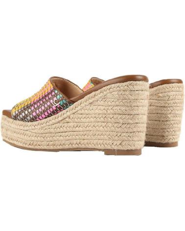 Sandalias de Mujer LOLA CASADEMUNT ZUECO PLATAFORMA LS2405006 MULTICOLOR VARIOS COLORES