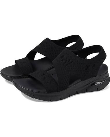 Sandali-De-Mujer-SKECHERS-SANDALIAS-PLANAS-119458-MUJER-NEGRO