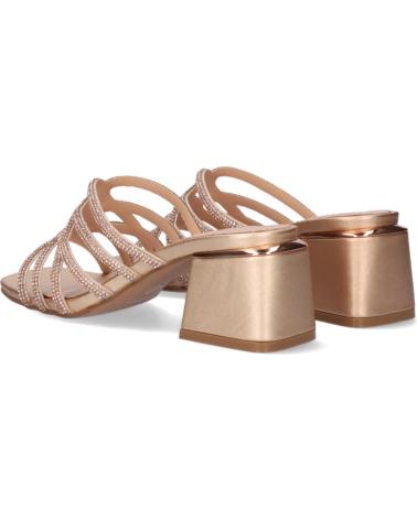 Sandalen für Damen EXE SANDALIA TACON CARMEN-246 STRASS GOLD PINK GOLD
