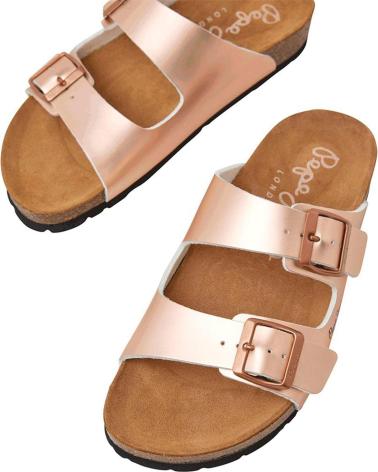 Sandales pour Femme PEPE JEANS CHANCLAS OBAN CLASSIC PLATINO