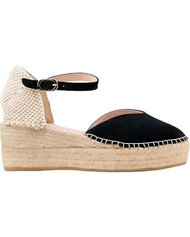 Woman Sandals MACARENA ALPARGATAS JIMENA NEGRO