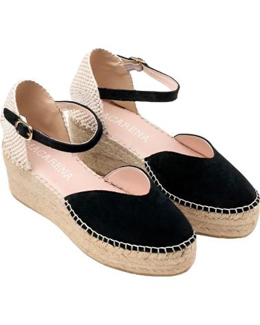 Woman Sandals MACARENA ALPARGATAS JIMENA NEGRO