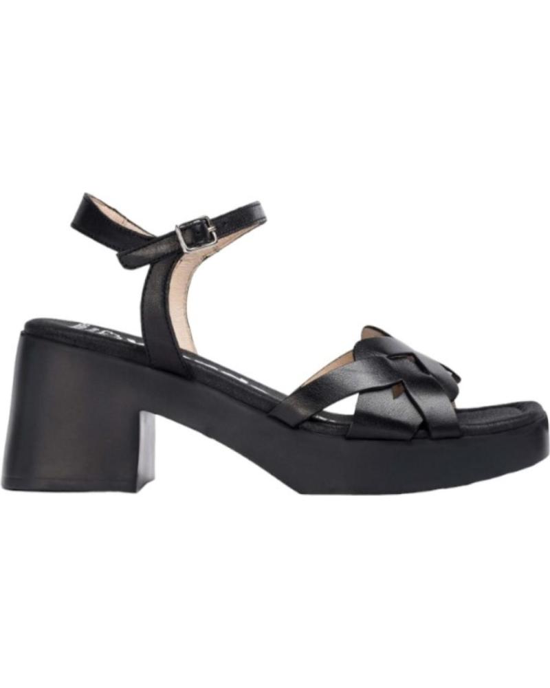 Sandalias de Mujer WONDERS SANDALIAS NEGRAS ISEO NEGRO