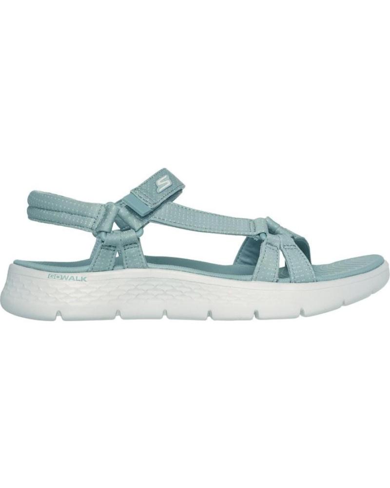 Sandales-De-Mujer-SKECHERS-SANDALIAS-PLANAS-141451-MUJER-VERDE