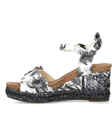 Sandalias de Mujer LAURA VITA FACYO-80 PIEL NEGRA NEGRO
