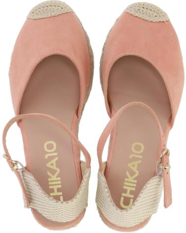 Sandálias de Mulher chika10 NEW NADIA 01 NUDE-LG PINK