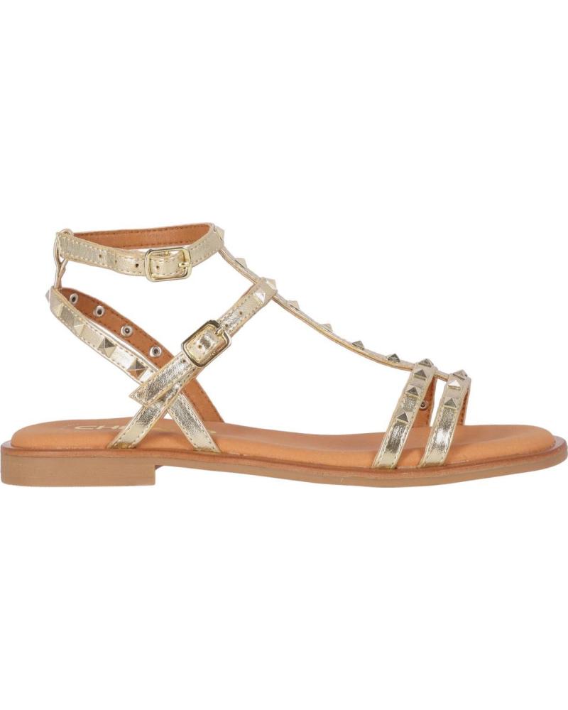 Sandalias de Mujer chika10 MUSAKA 02 ORO-GOLD
