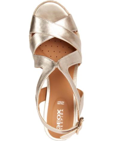 Sandálias-De-Mujer-GEOX-SANDALIA-DE-TIRAS-CUNA-ALTA-DE-MUJER-C2012-LT-GOLD