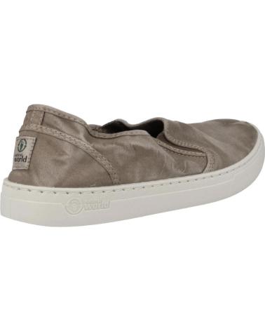 Zapatos-De-Hombre-NATURAL-WORLD-ZAPATILLAS-EN-COLOR-PARA-MARRON