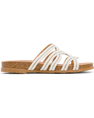 Zuecos de Mujer PORRONET 3017 ZUECOS O MULES DE MUJER BLANCO BLANCO