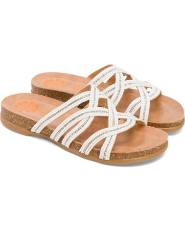 Zoccoli per Donna PORRONET 3017 ZUECOS O MULES DE MUJER BLANCO BLANCO