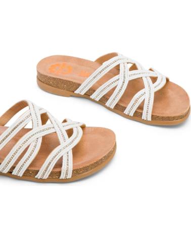 Zoccoli per Donna PORRONET 3017 ZUECOS O MULES DE MUJER BLANCO BLANCO