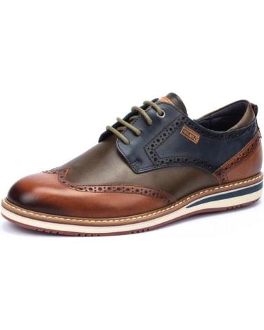 Zapatos de Hombre PIKOLINOS CORDONES AVILA M1T MARRON MARRóN