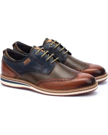 Zapatos de Hombre PIKOLINOS CORDONES AVILA M1T MARRON MARRóN