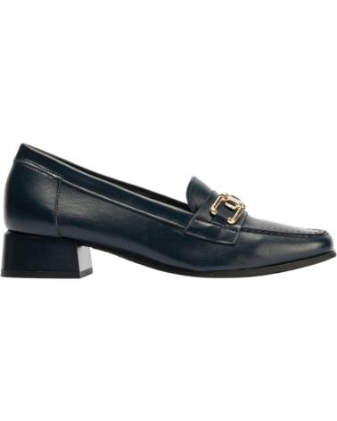 Woman shoes PITILLOS MOCASIN TACON PARA MUJER 5770 COLOR MARINO