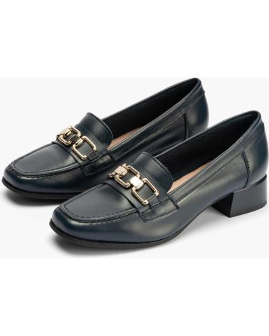 Woman shoes PITILLOS MOCASIN TACON PARA MUJER 5770 COLOR MARINO