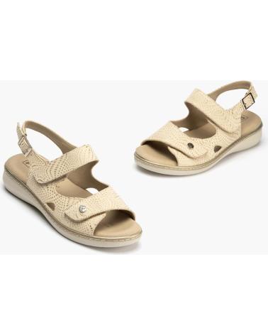 Sandales pour Femme PITILLOS SANDALIA PITEL COLOR ORO 10492 AMARILLO