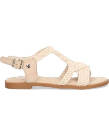 Sandalias de Mujer ETIKA SANDALIA PLANA PARA MUJER 10021 COLOR BEIG