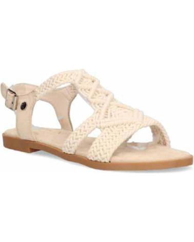 Sandalias de Mujer ETIKA SANDALIA PLANA PARA MUJER 10021 COLOR BEIG