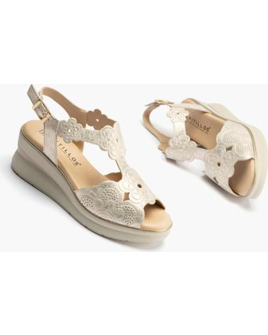 Sandali per Donna PITILLOS MODELO 5612 ORO