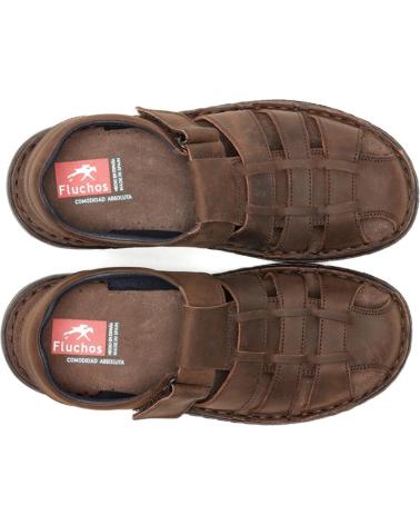 Sandalen für Herren fluchos SANDALIA KEOPS F1754 MARRON MARRóN