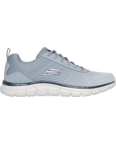 Sapatilhas de Homem SKECHERS DEPORTIVA TRACK PARA HOMBRE 232399 COLOR GRIS GRIS CLARO LTGY