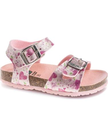 Sandalen für Mädchen PABLOSKY SANDALIA HEBILLAS PARA NINA 428670 COLOR ROSA