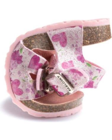 Sandalen für Mädchen PABLOSKY SANDALIA HEBILLAS PARA NINA 428670 COLOR ROSA