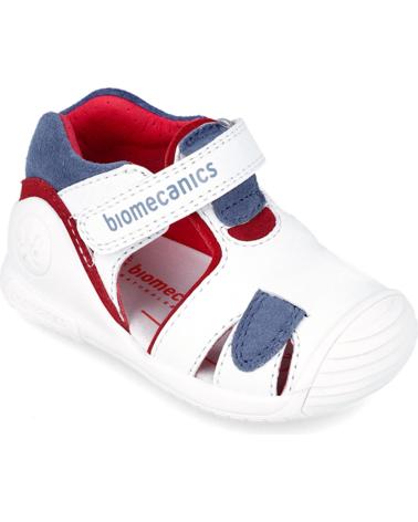 Sandales pour Garçon BIOMECANICS SANDALIA 242124 URBAN PRIMEROS PASOS BLANCO