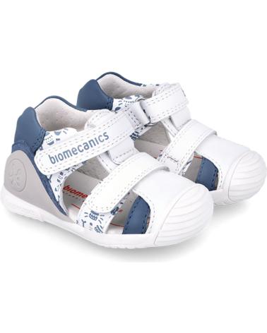 boy Infant BIOMECANICS SANDALIAS PRIMEROS PASOS 242127 ESTAMPADO BLANCO