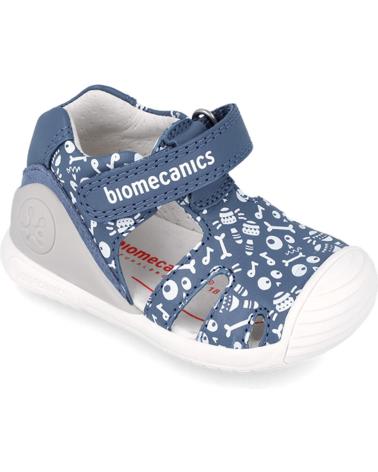 Bébé pour Fille et Garçon BIOMECANICS SANDALIA PRIMEROS PASOS ESTAMPADO 242128 PETROL