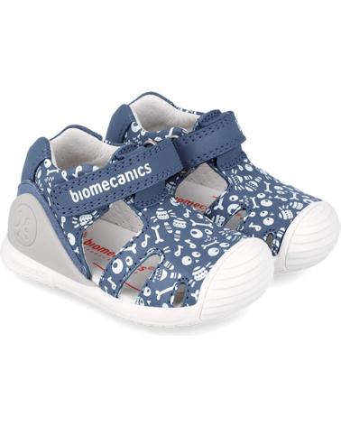 Bébé pour Fille et Garçon BIOMECANICS SANDALIA PRIMEROS PASOS ESTAMPADO 242128 PETROL