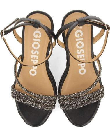 GIOSEPPO SANDALIAS CUNA MUJER MENFI 72064 NEGRO