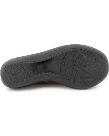 Zapatos de Mujer ARCOPEDICO JASMUND LICRA ROJA ROJO