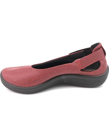 Zapatos de Mujer ARCOPEDICO JASMUND LICRA ROJA ROJO