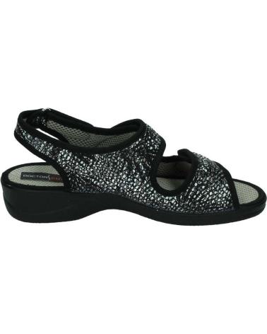 D`CUTILLAS ZAPATILLAS DE CASA DOCTOR CUTILLAS 21794 AUTOADHERENTE NEGRO