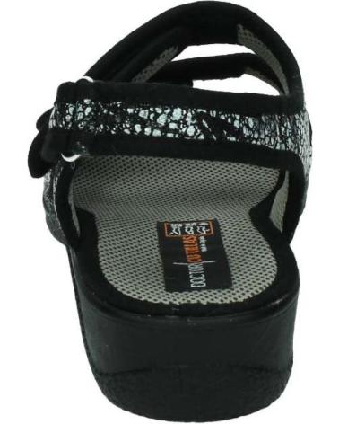 D`CUTILLAS ZAPATILLAS DE CASA DOCTOR CUTILLAS 21794 AUTOADHERENTE NEGRO
