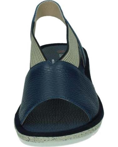 Sandalias-De-Mujer-D`CUTILLAS-SANDALIA-DE-PIEL-CON-ELASTICOS-PARA-MUJER-ALMOHADILLA-DE-G-MARINO