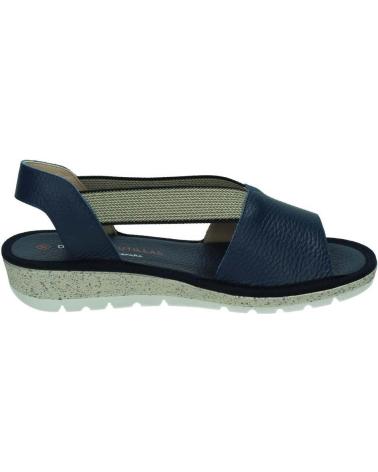 Sandalias-De-Mujer-D`CUTILLAS-SANDALIA-DE-PIEL-CON-ELASTICOS-PARA-MUJER-ALMOHADILLA-DE-G-MARINO