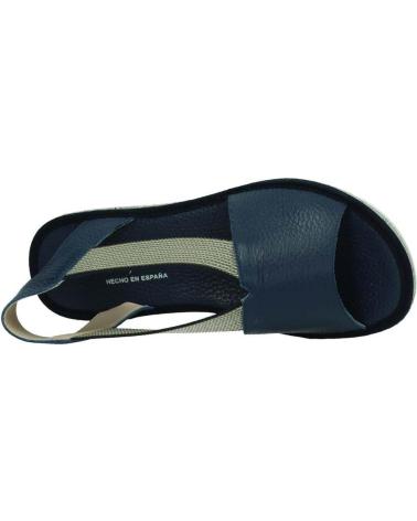 Sandalias-De-Mujer-D`CUTILLAS-SANDALIA-DE-PIEL-CON-ELASTICOS-PARA-MUJER-ALMOHADILLA-DE-G-MARINO