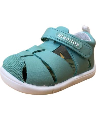 boy Sandals TITANITOS SANDALIAS VERDE AGUA