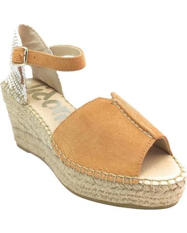 Sandalias de Mujer VIDORRETA TILO 35800 NUBUCK NA NARANJA