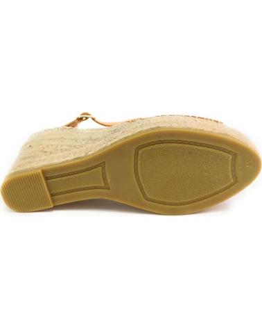Sandalias de Mujer VIDORRETA TILO 35800 NUBUCK NA NARANJA