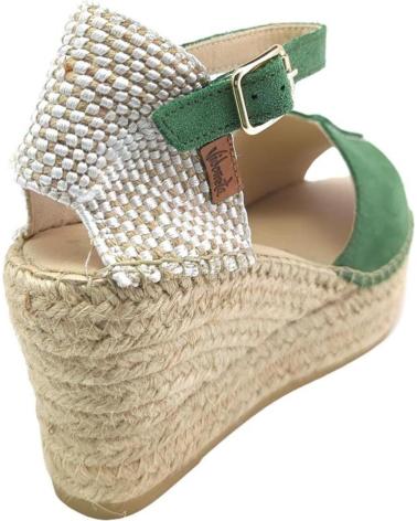 Sandalias de Mujer VIDORRETA TILO 35800 NUBUCK KA KAKI