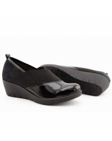 Zapatos de cuña de Mujer MOMEN ZAPATOS CUNA MUJER NEGRO