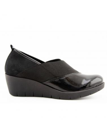 Zapatos de cuña de Mujer MOMEN ZAPATOS CUNA MUJER NEGRO