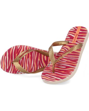Infradito per Donna e Bambina IPANEMA IP 83081 CHANCLAS PLAYA NIÑA BEIG COMBINADO